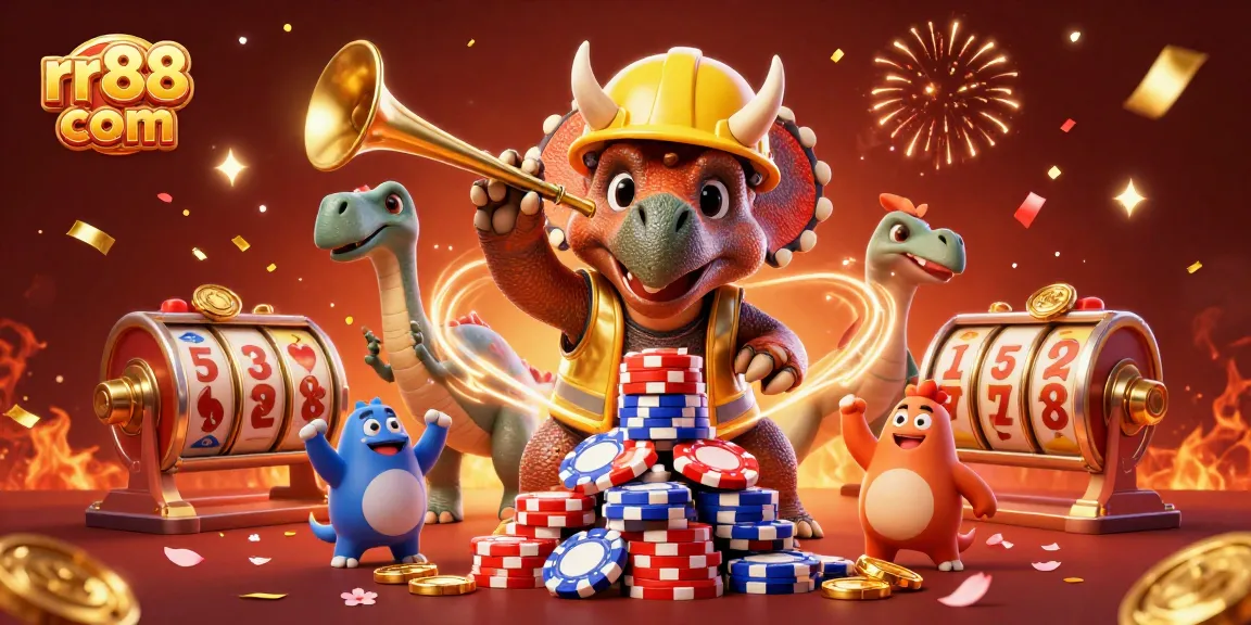 Celebrate exciting wins at rr88 com with triceratops and dynamic casino game elements!