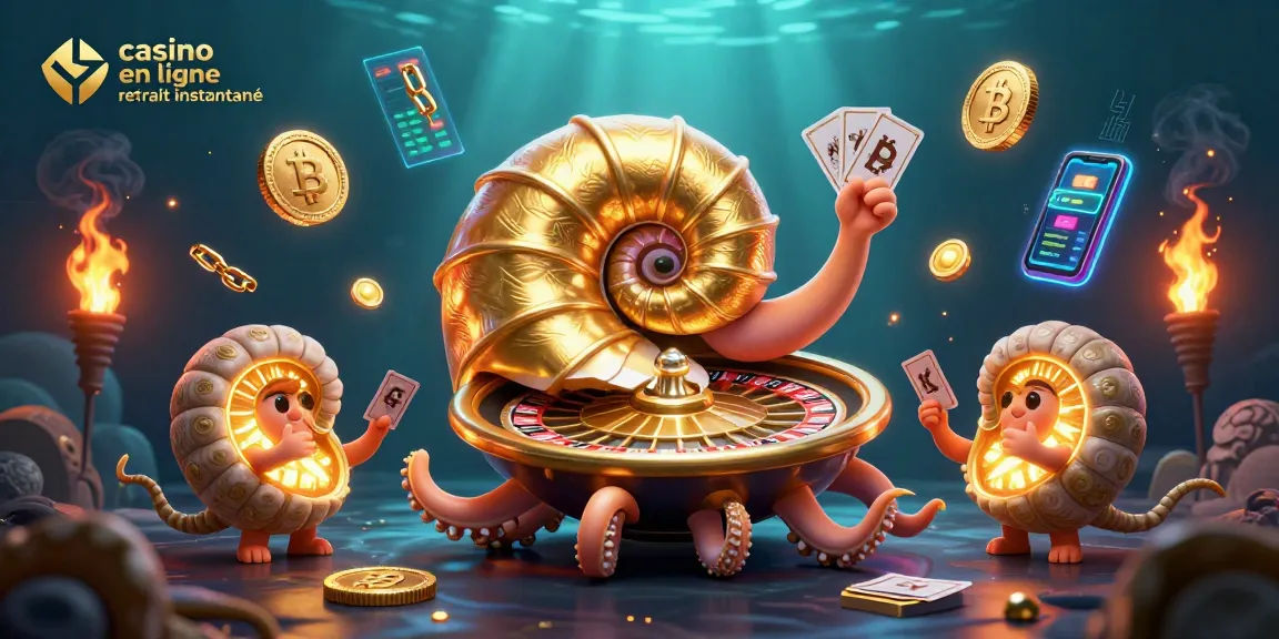 Visualisez le casino en ligne retrait instantané avec une scène dynamique et des cartes de jeu animées.
