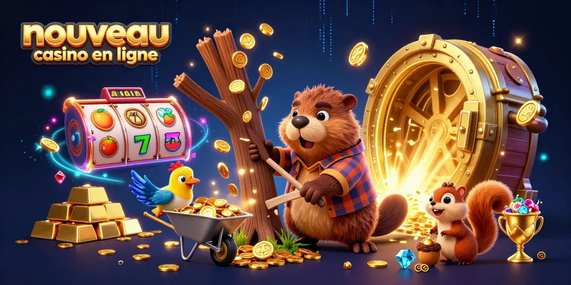 Découvrez les gains d'un nouveau casino en ligne grâce à un visuel ludique de personnages 3D.