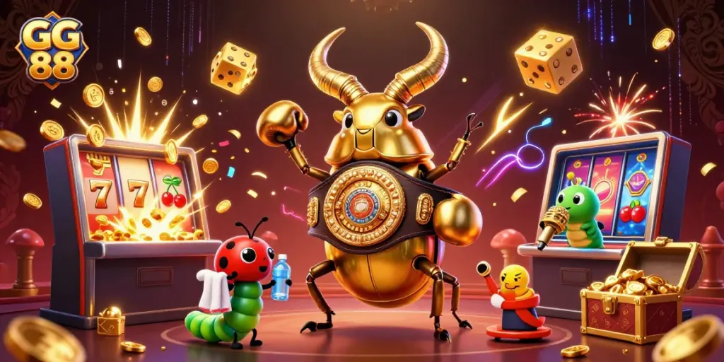 Players enjoy exciting games at GG 88 with dynamic symbols and vibrant scenery.
