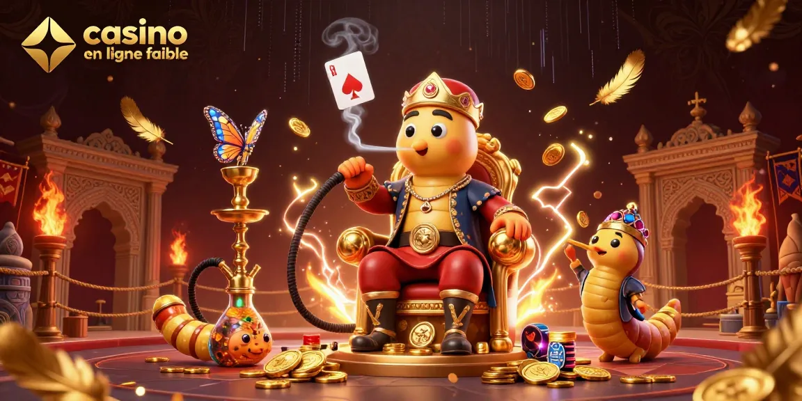 Jouez au casino en ligne fiable avec des personnages de jeu dans un environnement animé.