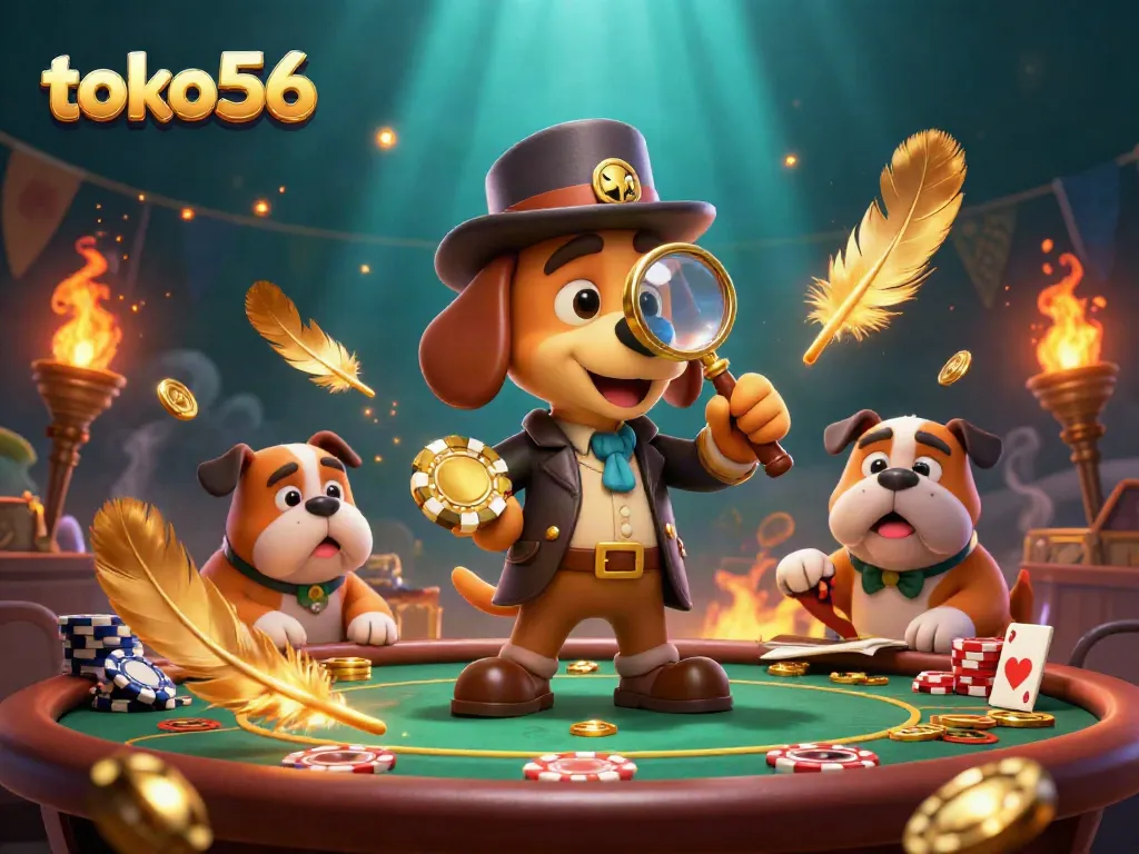 Toto56 memberikan pengalaman bermain poker yang mendebarkan dengan petunjuk poker emas dan detail menggoda.