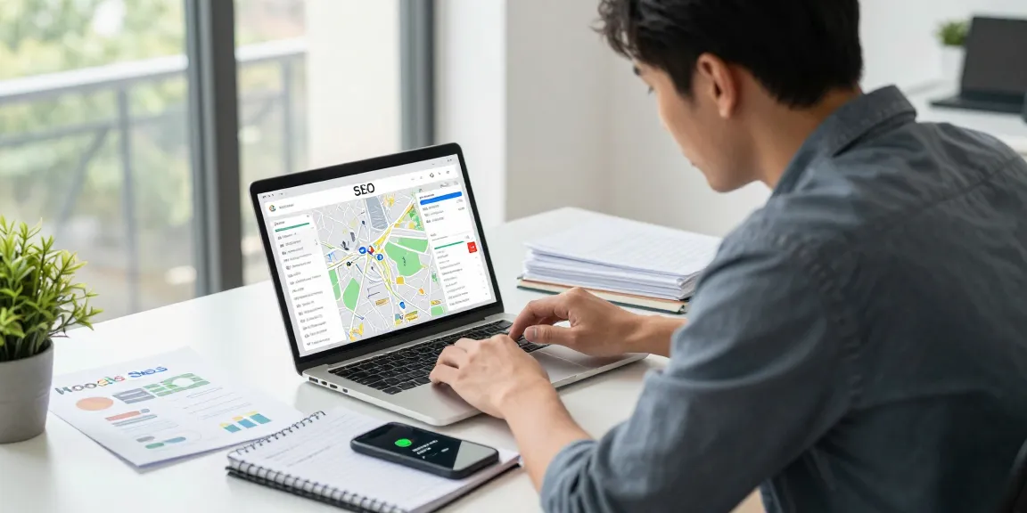 Operator utilizing Google Maps SEO services to enhance local visibility for home-service businesses.