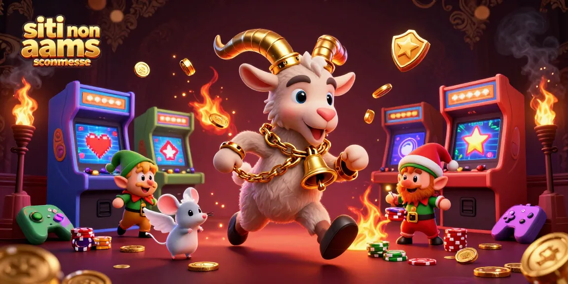 Gioca ai siti non AAMS scommesse con Krampus e golosi elfi che rubano gettoni nei casinò festivi.