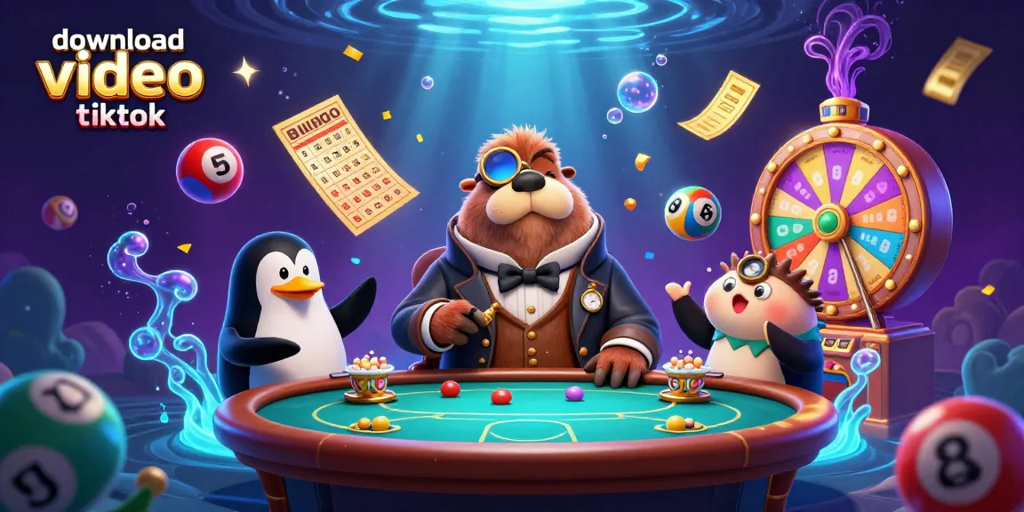 Download video tiktok in HD quality with vibrant scenes of gambling excitement from underwater casino.
