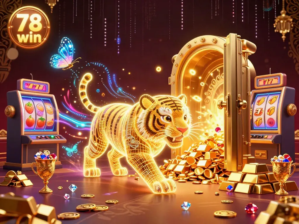Embrace 78 win and experience thrilling slot excitement filled with treasures and vibrant energy.