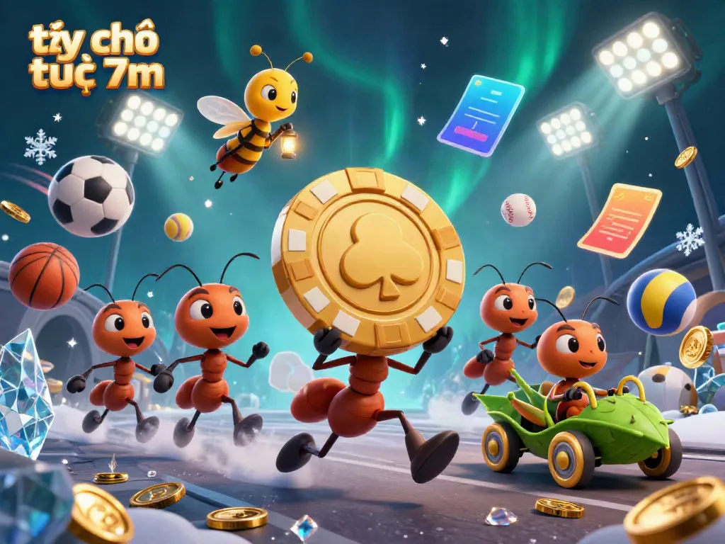 Experience tỷ số trực tuyến 7m with dynamic sports elements and cartoon characters illustrating a heist.