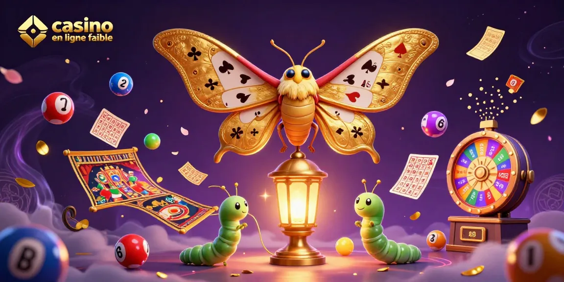 Découvre un casino en ligne fiable avec des éléments de jeux colorés et une ambiance festive.
