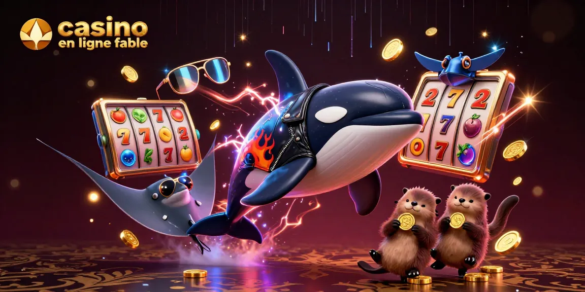 Expérimentez le divertissement avec casino en ligne fiable et des pièces d'or flottantes.