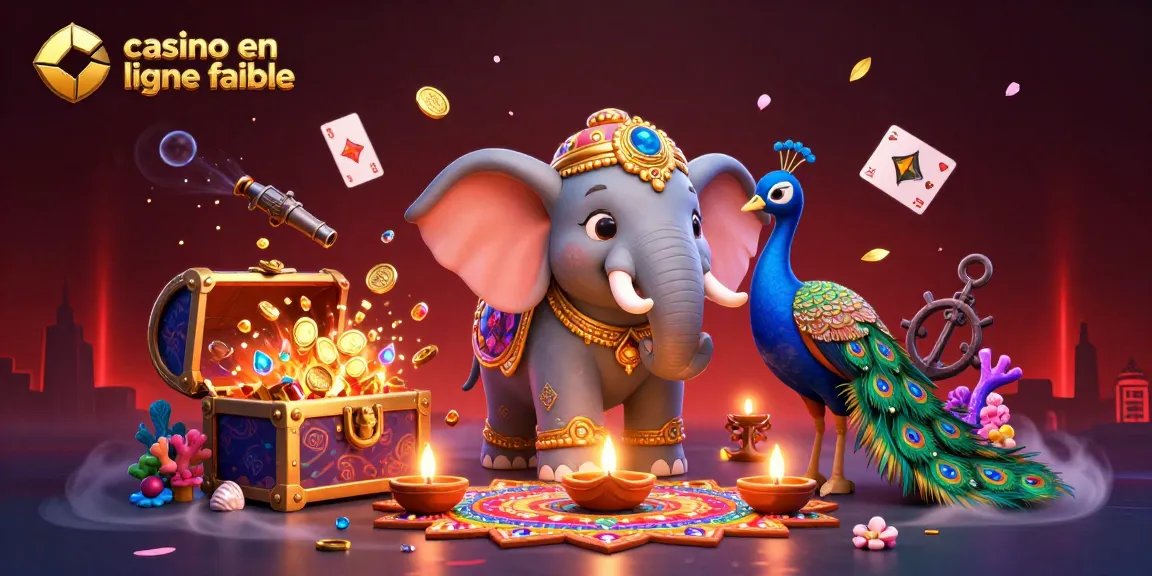 Découvrez l'univers de casino en ligne fiable avec une illustration captivante de jeux et récompenses.